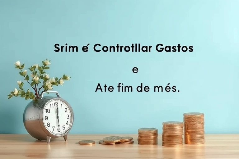 Conceitos visuais relacionados a Como Controlar Gastos e Fazer o Dinheiro Render Até o Fim do Mês