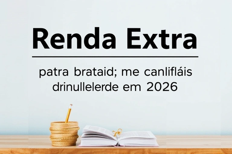 Conceitos visuais relacionados a Renda Extra: Ideias Práticas para Ganhar Mais Dinheiro em 2026